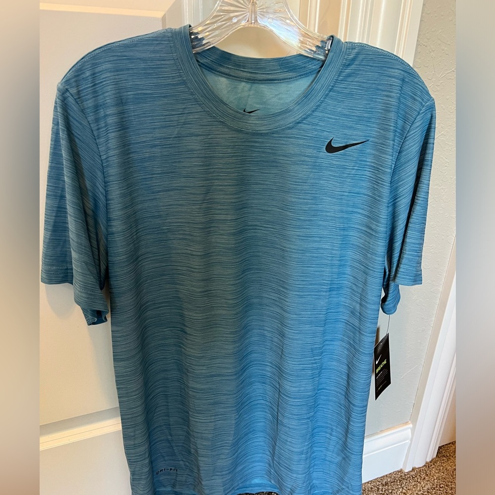 Nike Men's Teal Short Sleeve Tee